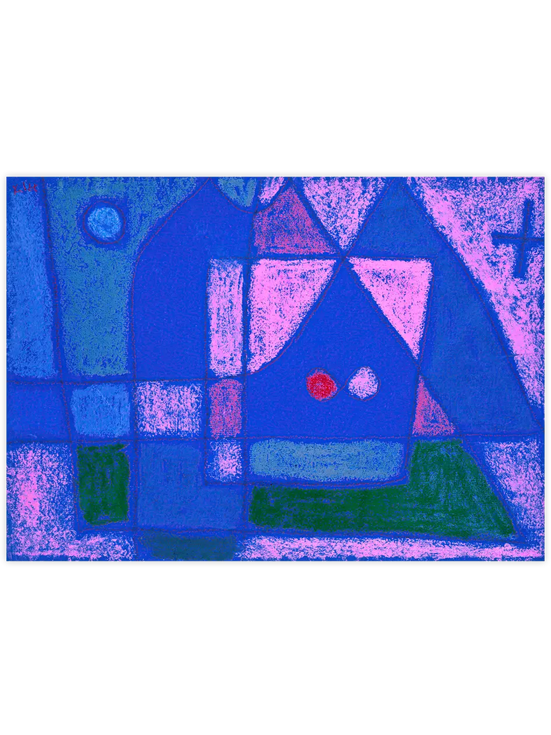 Klee A Small Room in Venice - Art Print Ünlü Ressamlar Poster