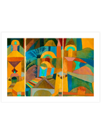 Klee Temple Gardens - Art Print