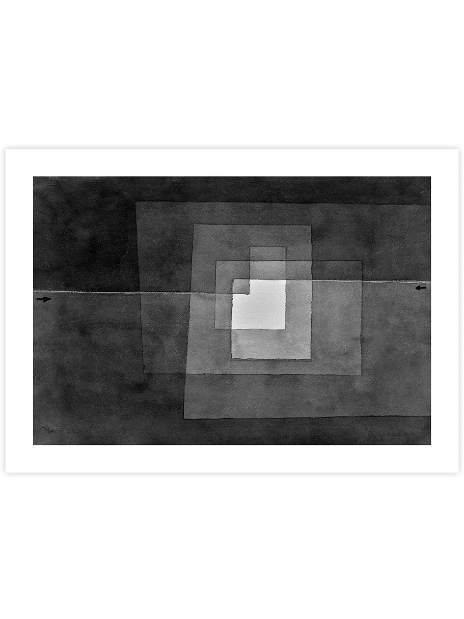 Klee Two Ways - Art Print Ünlü Ressamlar Poster