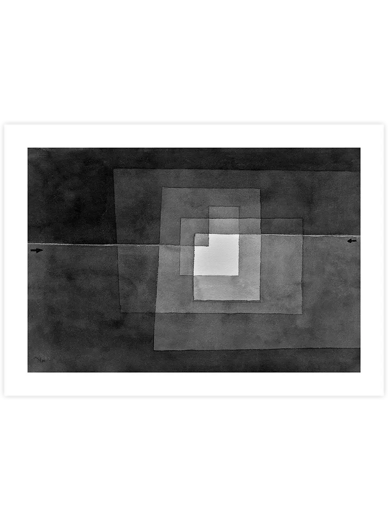 Klee Two Ways - Art Print Ünlü Ressamlar Poster
