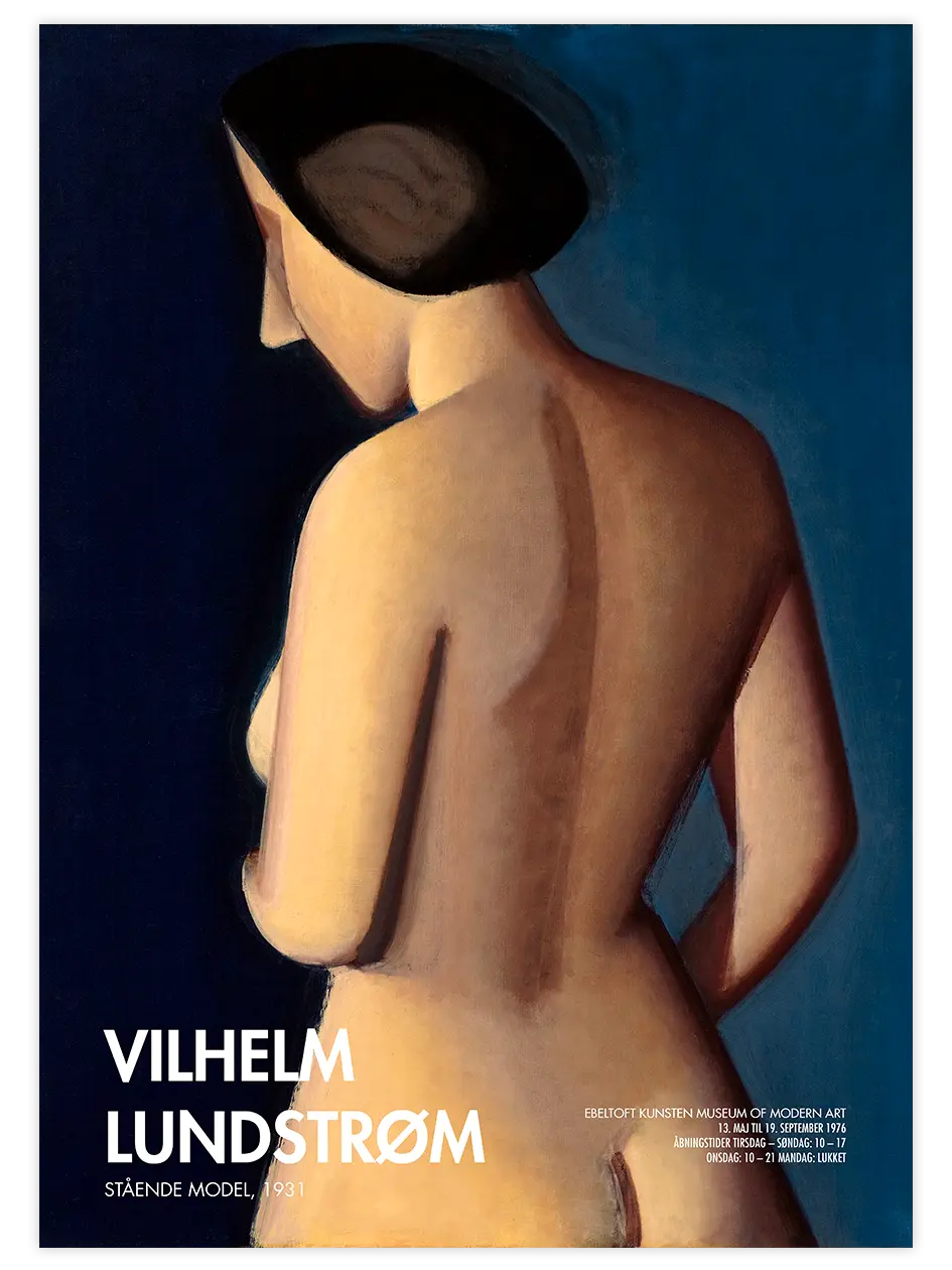 Vilhelm Lundstrom Afiş N3 - Art Print Ünlü Ressamlar Poster