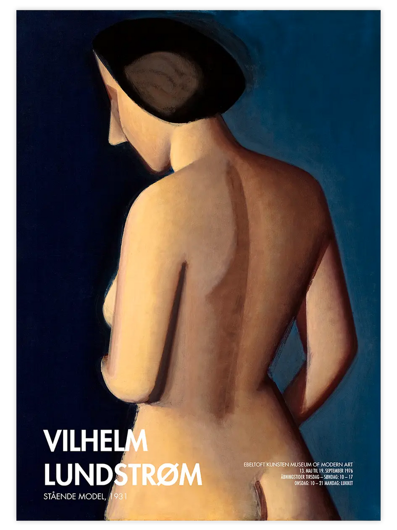 Vilhelm Lundstrom Afiş N3 - Art Print Ünlü Ressamlar Poster