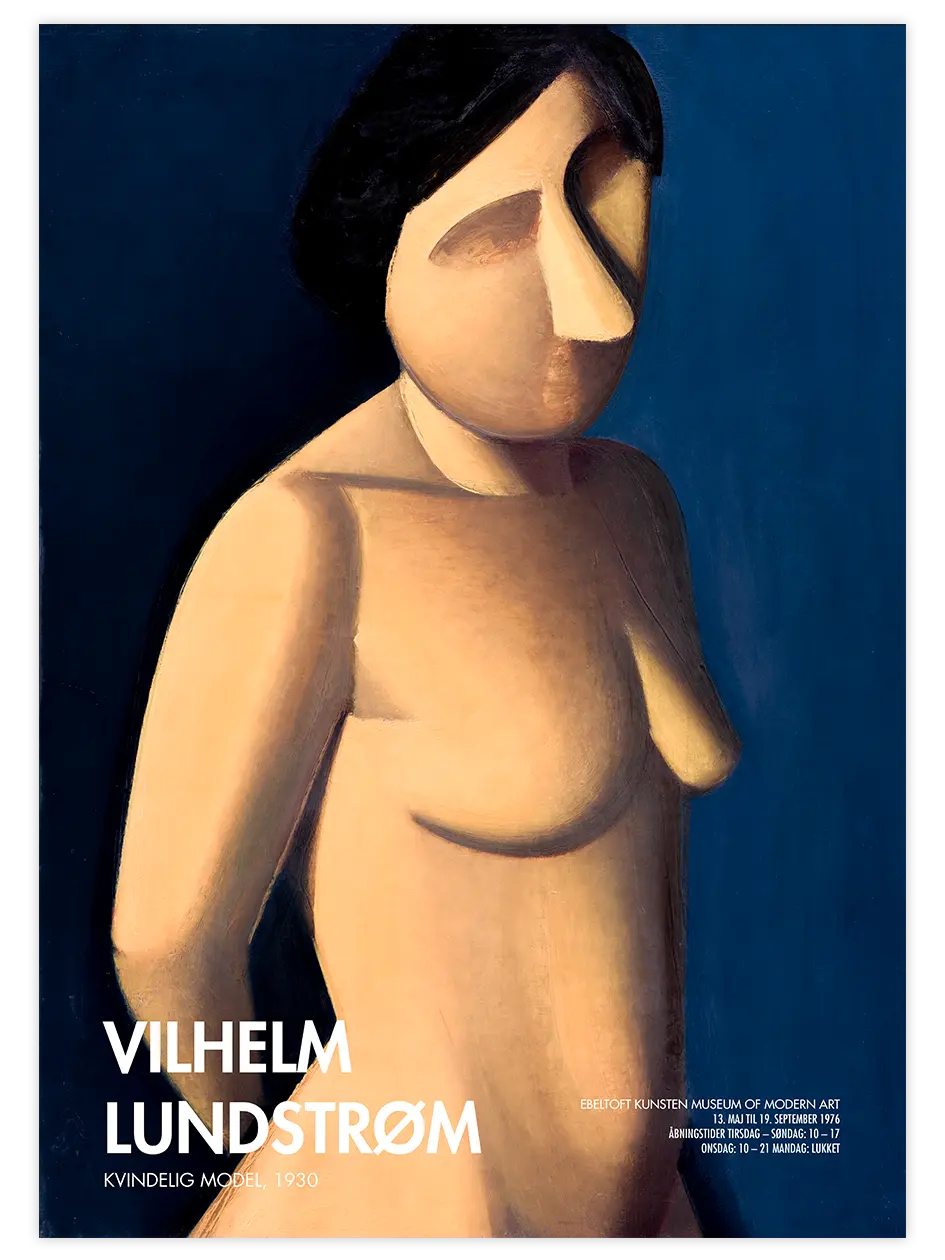Vilhelm Lundstrom Afiş N4 - Art Print Ünlü Ressamlar Poster