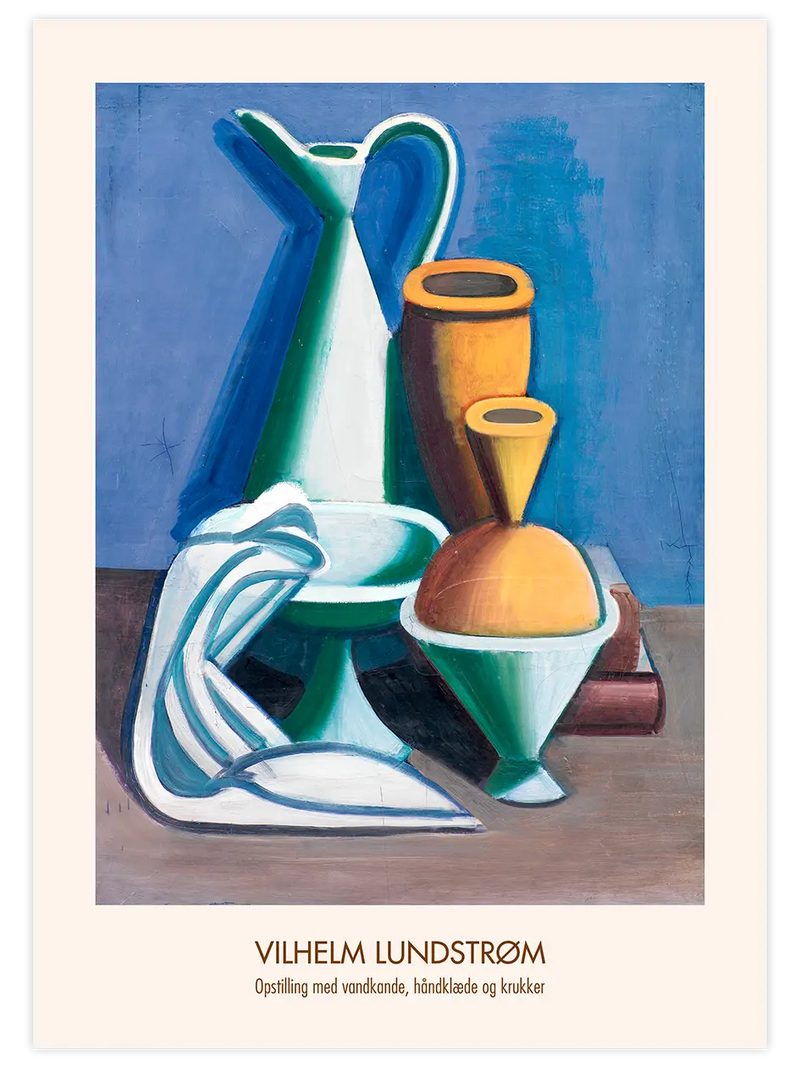Lundstrom Still Life  - Art Print Ünlü Ressamlar Poster