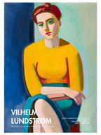 Vilhelm Lundstrom Portrait of Hanne Afiş - Art Print