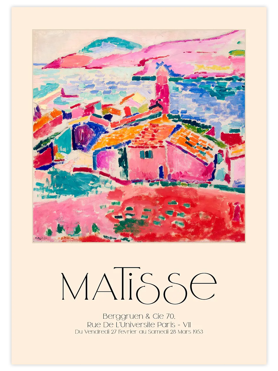 Henri Matisse Afiş - Art Print Ünlü Ressamlar Poster