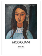 Modigliani Alice - Art Print