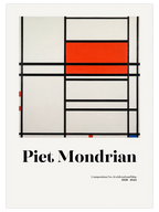 Mondrian Composition No.4 - Art Print