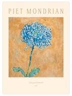 Piet Mondrian Chrysanthemum - Art Print