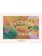 Monet Giverny’de Japon Yaya Köprüsü - Art Print