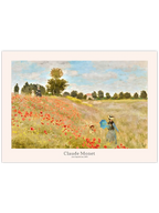 Monet Haşhaş Çiçekleri - Art Print