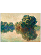 Monet The Seine at Giverny - Art Print