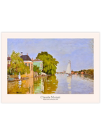 Monet Houses on the Achterzaan- Art Print