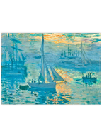 Monet Gündoğumu (Deniz) - Art Print