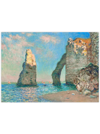 Monet The Cliffs at Étretat - Art Print