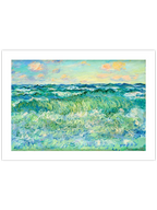 Monet Seascape, Pourville - Art Print