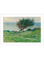 Claude Monet Seacoast at Trouville - Art Print
