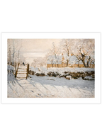 Claude Monet The Magpie - Art Print