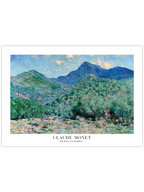 Monet Valle Buona Near Bordighera - Art Print