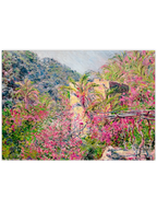 Monet The Valley of Sasso - Art Print