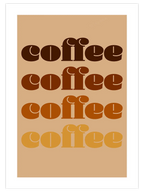 Coffee and Coffee - Art Print
