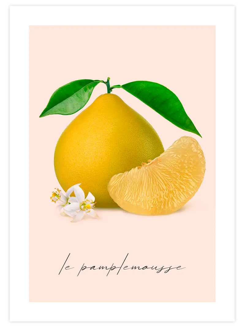 Le Pamplemousse - Art Print Mutfak Poster