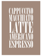 Latte - Art Print