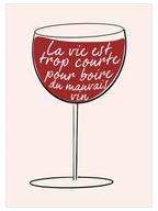 Good Wine - Art Print