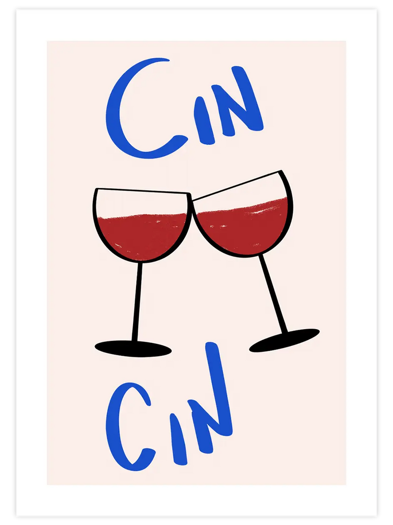 Çin Çin - Art Print Mutfak Poster