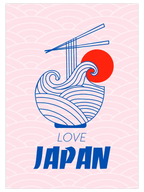 Love Japan - Art Print