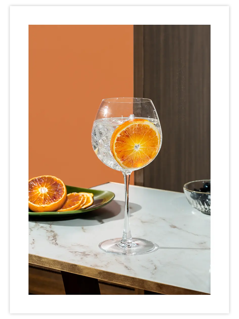 Portakallı Kokteyl - Art Print Ürün ana görseli
