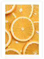 Portakal Dilimleri - Art Print