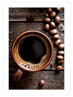 Un Café Noir - Art Print