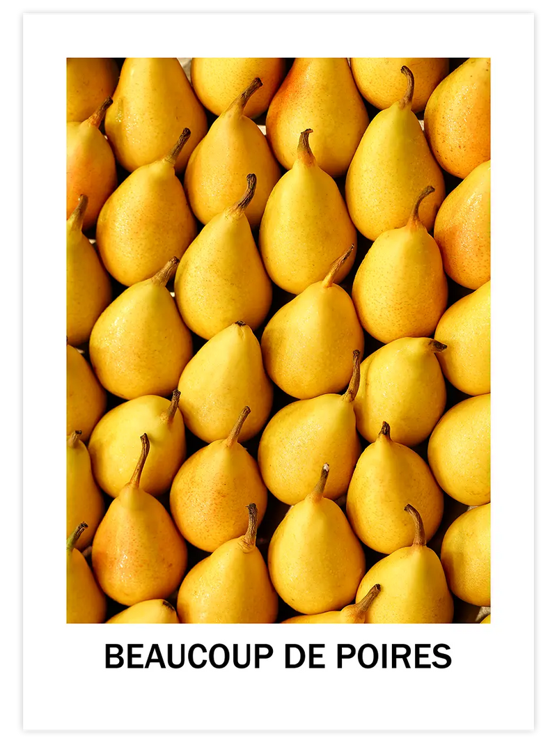 Beaucoup De Poires - Art Print Fotoğraflar Poster