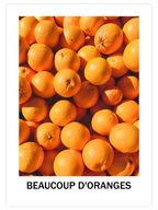 Beaucoup D'oranges - Art Print