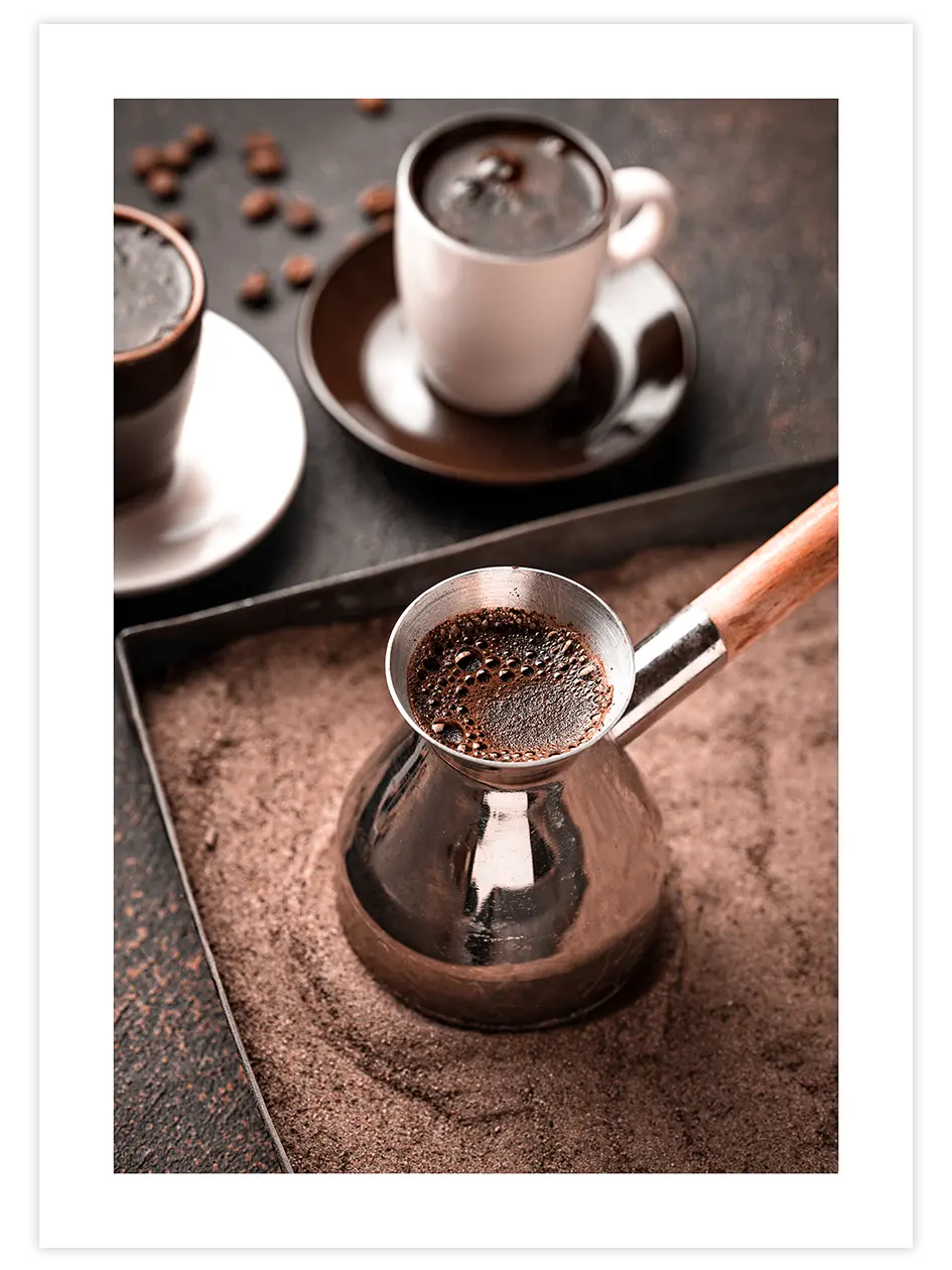 Türk Kahvesi - Art Print