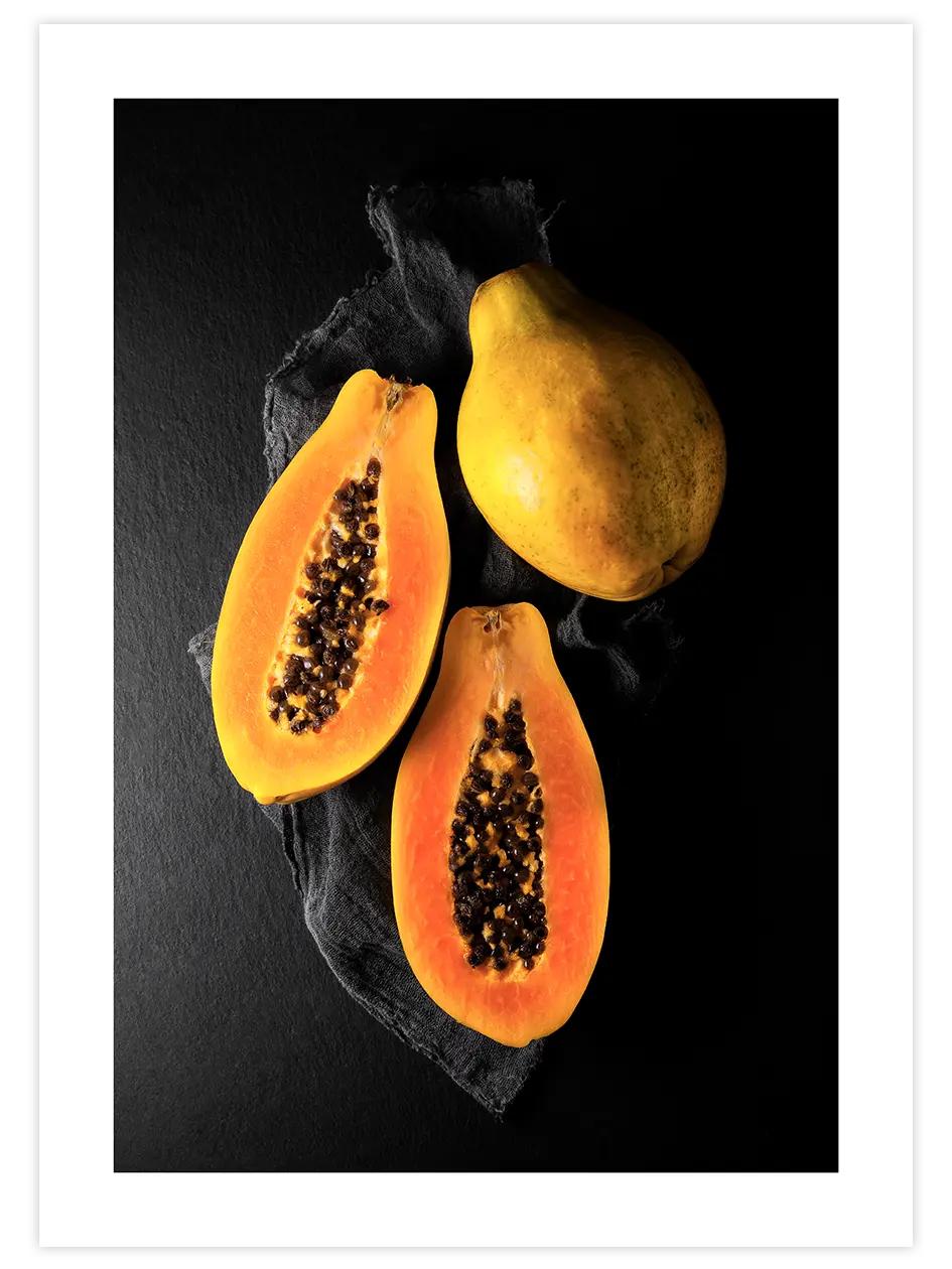 Papaya - Art Print Fotoğraflar Poster