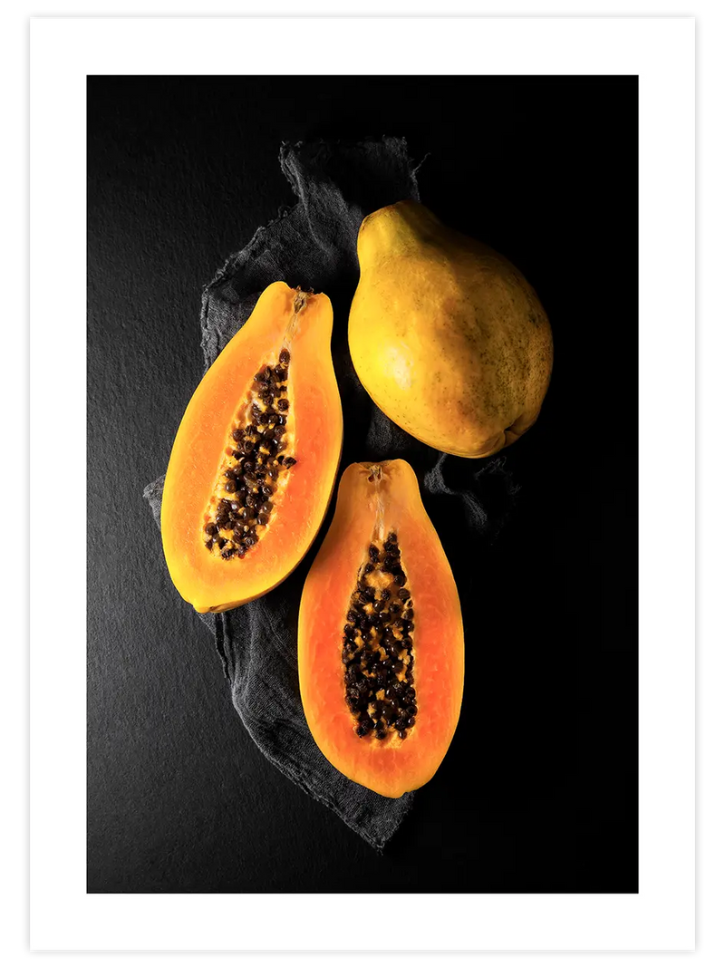 Papaya - Art Print Fotoğraflar Poster