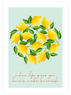 Make Lemonade - Art Print