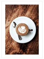 Café Cappuccino - Art Print