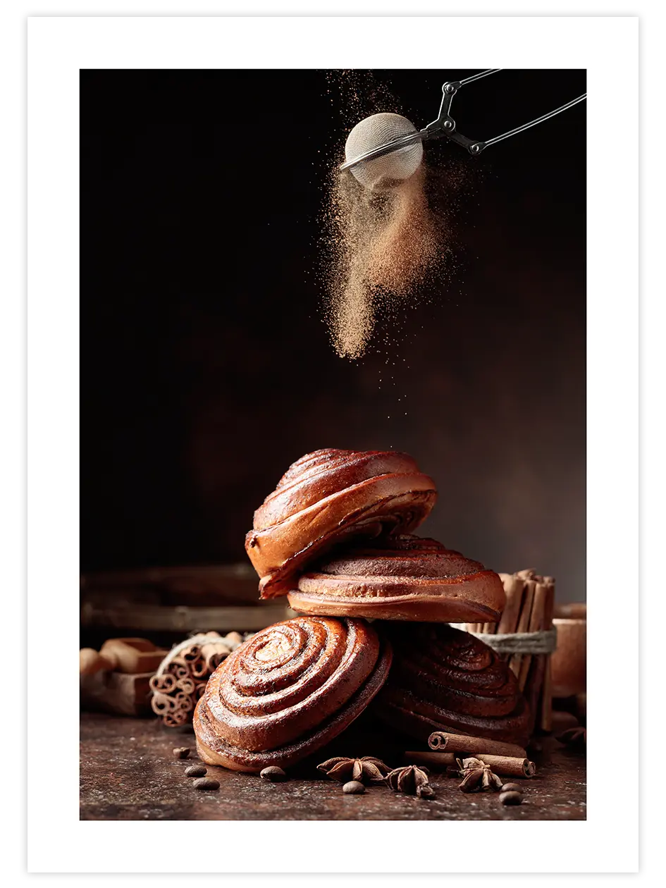 Cinnamon Rolls - Art Print