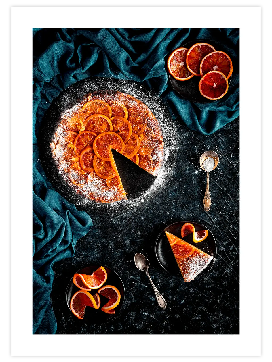 Orange Pie - Art Print