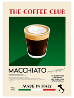 The Coffee Club Macchiato - Art Print