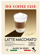 The Coffee Club Latte Macchiato - Art Print