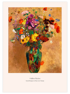 Odilon Redon Grand Bouquet de Fleurs des Champs - Art Print