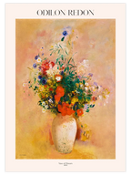 Odilon Redon Vase Of Flowers - Art Print