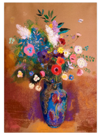 Odilon Redon Bouquet Of Flowers - Art Print