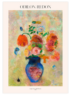 Odilon Redon Large Vase With Flowers - Art Print
