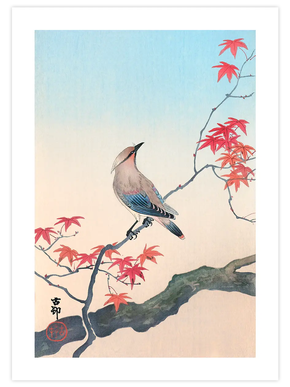 Ohara Koson N18 - Art Print Ünlü Ressamlar Poster