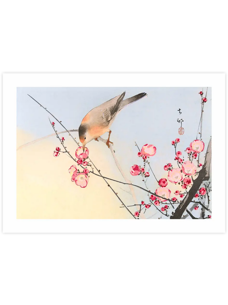 Ohara Koson N15 - Art Print Ünlü Ressamlar Poster